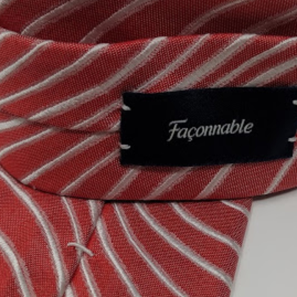 Faconnable silk tie made in Italy